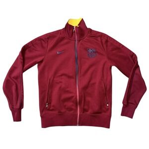 FC BARCELONA NIKE N98 2013/2014 FOOTBALL SOCCER‎ TRAINING JACKET Medium